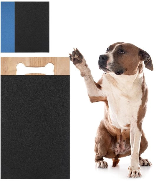 Mat per raschiare cani, strumento per levigare unghie, vijl per unghie senza stress, carta abrasiva per unghie, piano per raschiare unghie
