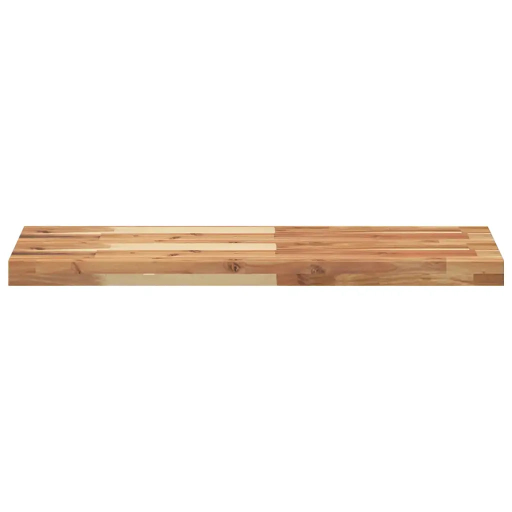 Mensole da Parete 3 pz 80x30x4 cm Legno Acacia Rifinito a Olio 3279613