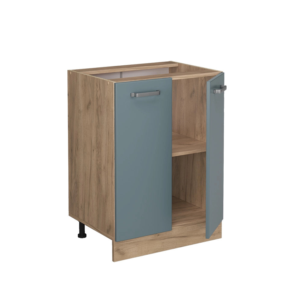 Vicco Mobiletto base cucina Grigio-blu 60 cm , PL Antracite