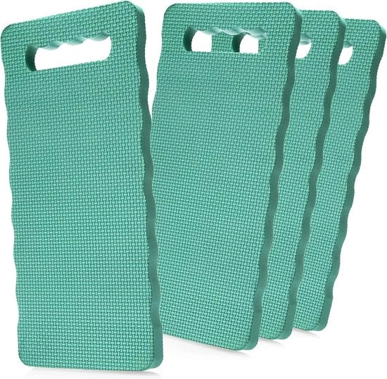 Cuscino per ginocchia - Giardino - Cuscino ginocchia - Protezioni ginocchia - Artigianato - Tempo libero - Impermeabile all'acqua - Isolante termico - Verde - 4 pezzi