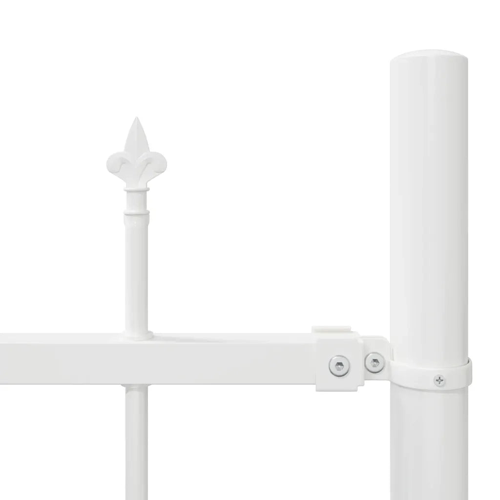 Recinzione per Giardino | Recinzione da cortile Woerden Bianco 170 x 225 cm