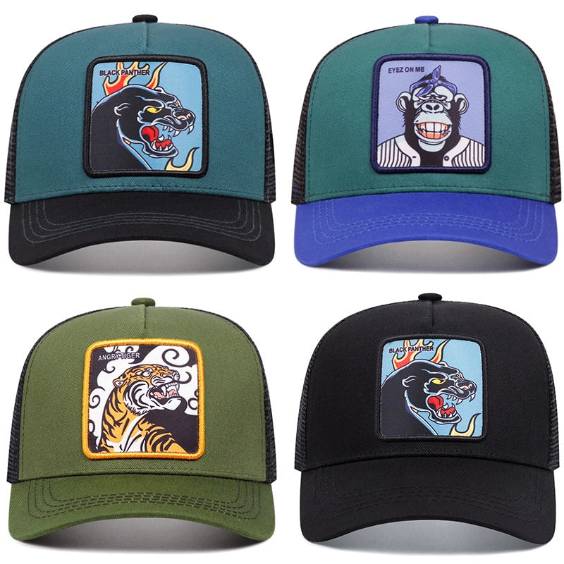 Cappellino da baseball ANGRY TIGER verde
