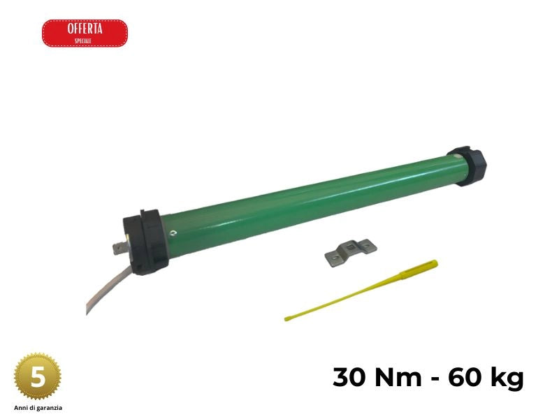 Motore tapparella 60 kg - 30 Nm RISPARMIO ENERGETICO Motori per tapparelle elettriche Avvolgibili