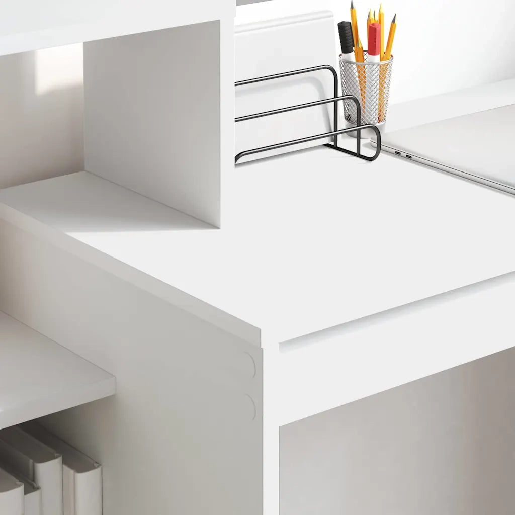 Scrivania Bianco 100 x 40 x 90 cm Legno multistrato 869314