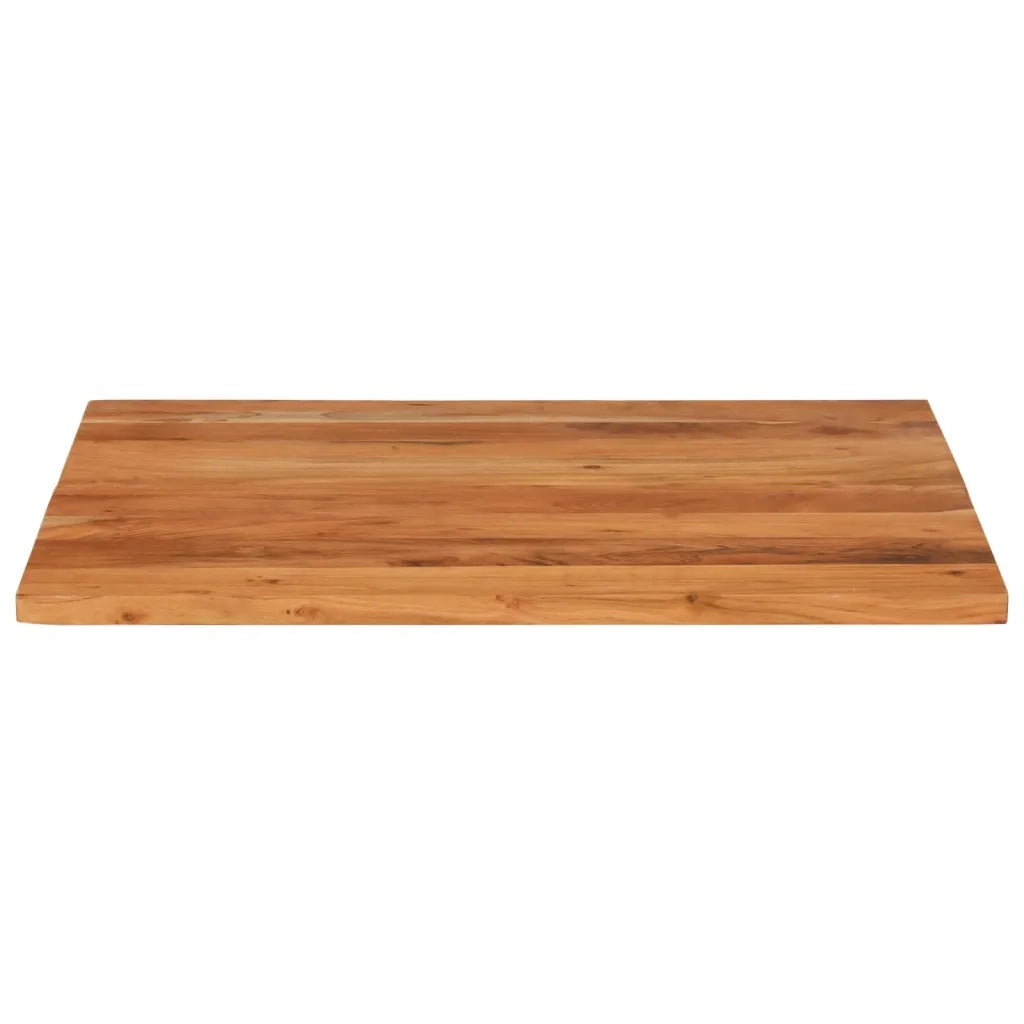 Piano per Tavolo 80x80x2,5 cm Quadrato Legno Massello di Acacia 370938