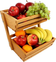 Fruitiera in legno di betulla dimensioni 24 x 32 x 29 cm fruitiera vassoio disponibile in 3 diverse colori ideale per verdure e frutta