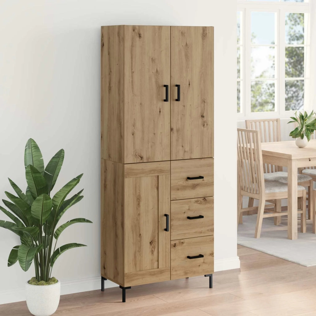 Credenza con cassetto Rovere artigianale 69,5 x 34 x 180 cm 3415911