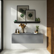 Cassettone scorrevole 120cm grigio opaco chiusura soft-close | Bako
