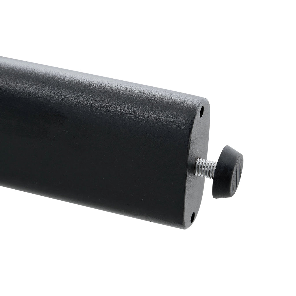 Tavolo da pranzo rotondo per 2-4 persone con inserto in vetro; base in metallo; per sala da pranzo; diametro 100 cm