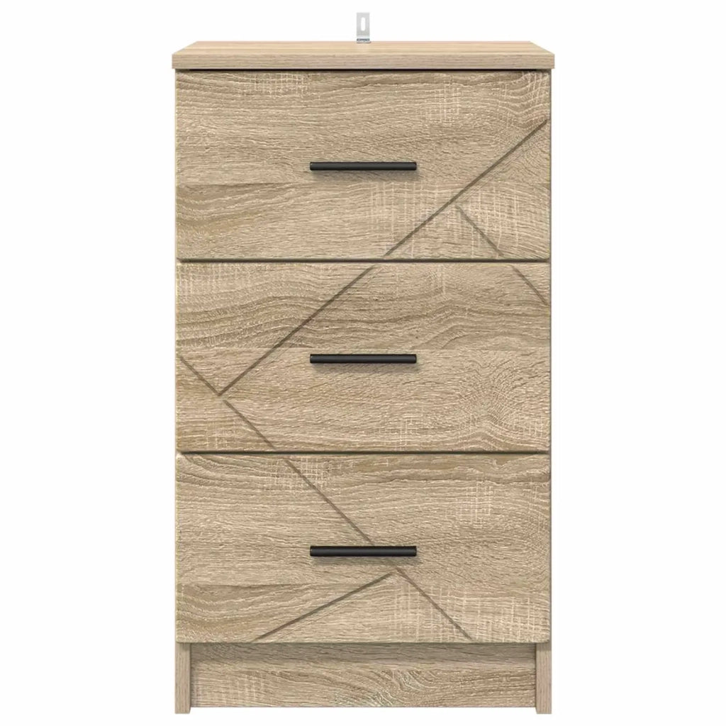 Armadio da Notte con cassetto rovere sonoma 38 x 38 x 66 cm 883376