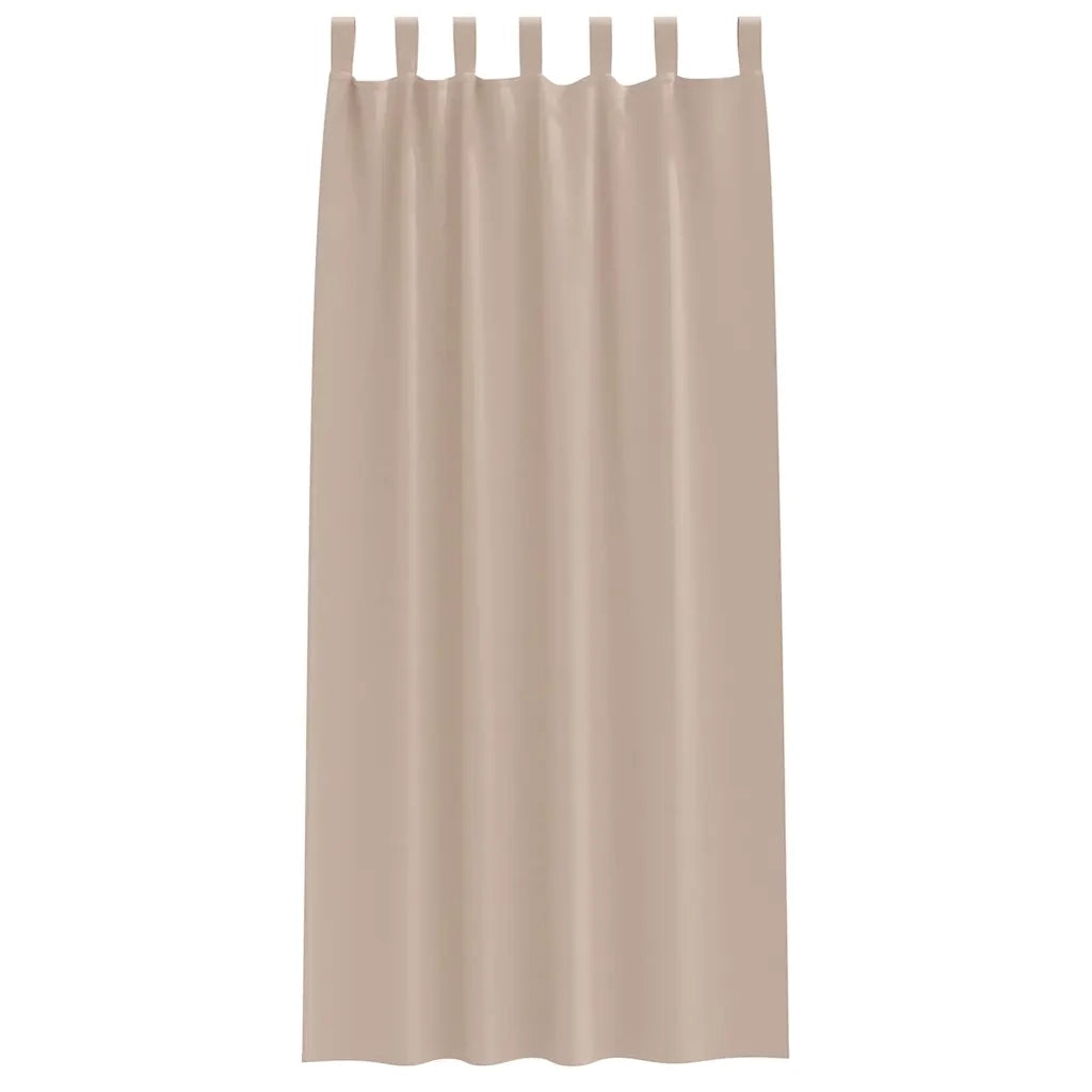 Tende Oscuranti | Tende Blackout con Anelli 2 pz Talpa 225 x 140 cm Poliestere