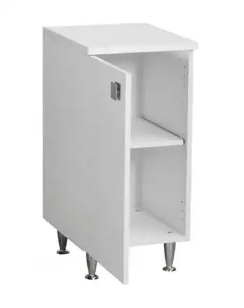 Mobile per cucina Bianco Frassinato 1 anta apertura destra Cm 40x50xH 83,5