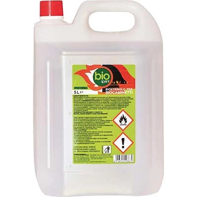 COMBUSTIBILE BIOETANOLO BIOCAMINO - LT 5- 4 pezzi