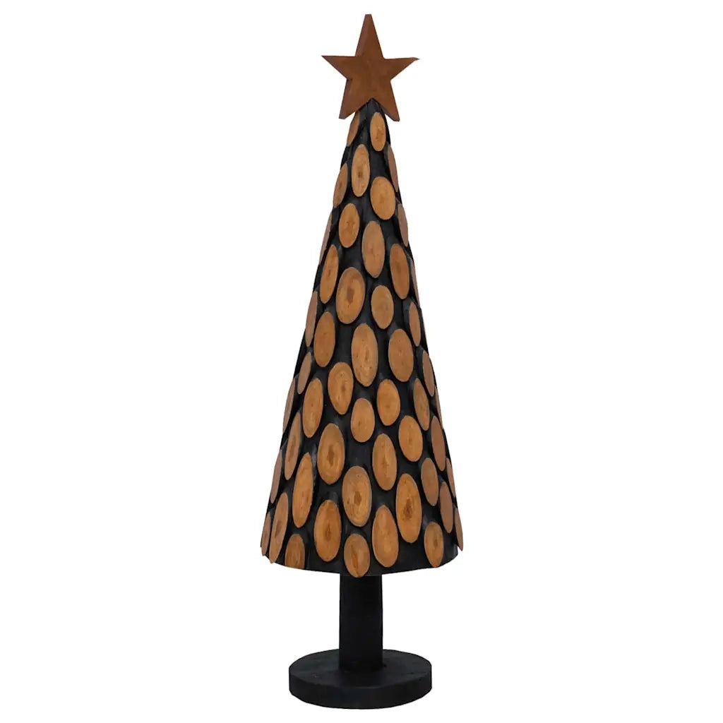 Albero di Natale Marrone 149 cm Legno massello di teak 42017946