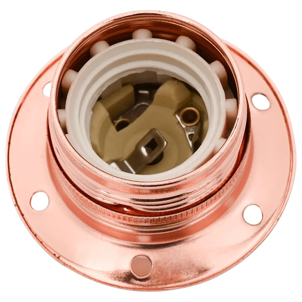 Portalampada 2 pz Oro Rosa E27 4106521