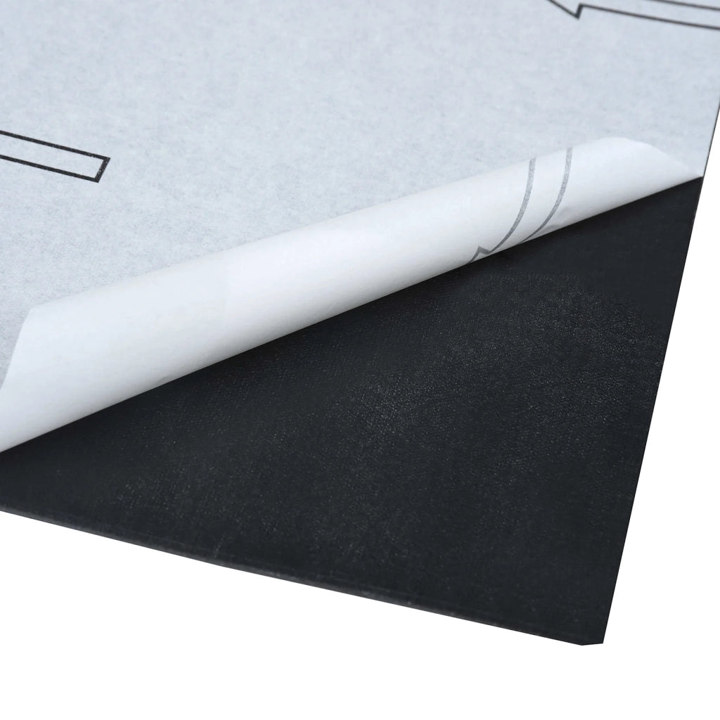 Tavole di Pavimento 55 pcs Nero 5,11 m² PVC 42046277
