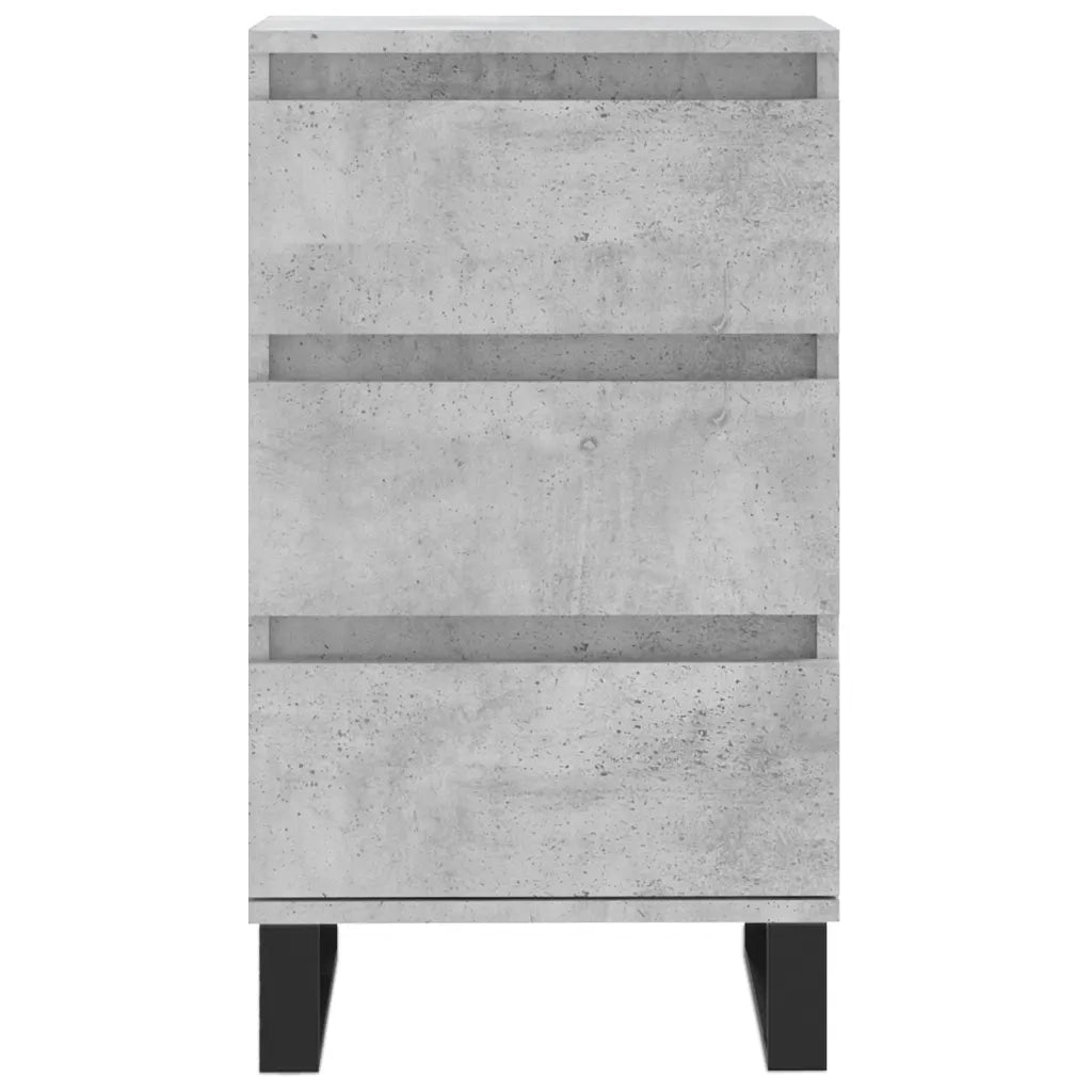 Credenza | Madia | Buffet da pranzo | Armadio da pranzo Grigio Cemento 40x35x70 cm in Legno Multistrato