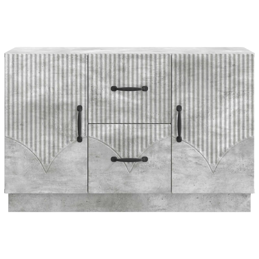 Credenza Grigio Cemento 89 x 34,5 x 57 cm Legno ingegnerizzato 895348