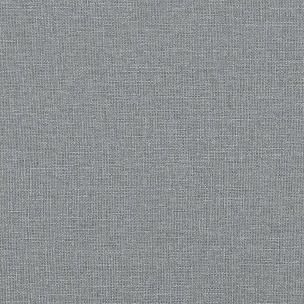 Divano Modulare con Cuscini in Tessuto Grigio Chiaro 3321267