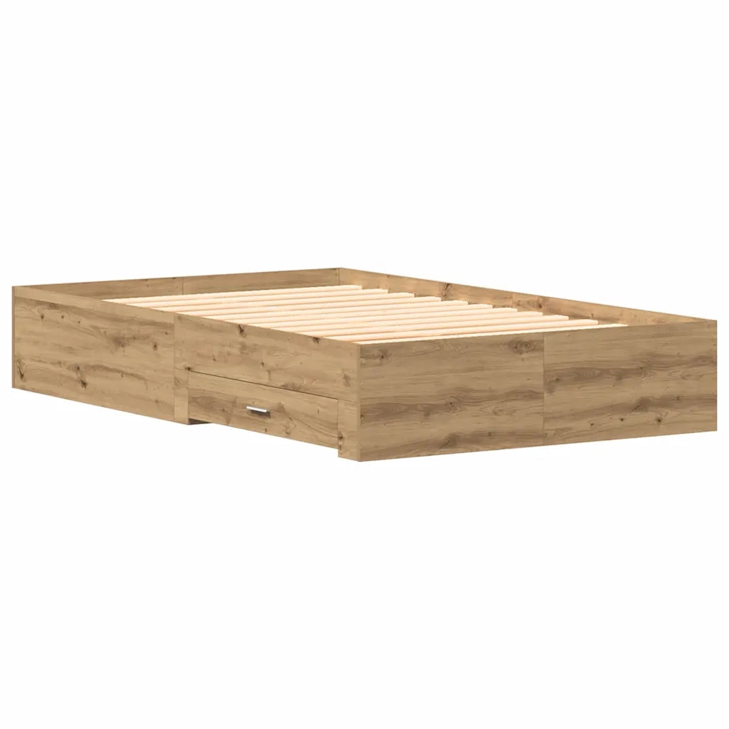 Struttura del letto Rovere artigianale 120 x 200 cm 3333970