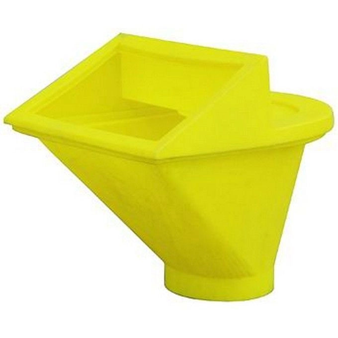 Vigor-Blinky 59774-10 Tramoggia per Convogliatori in Polietilene a Doppia Bocca colore Giallo
