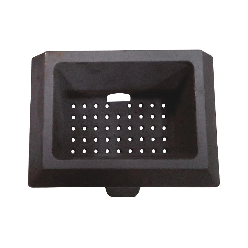 Braciere cestello in ghisa per stufa a pellet CLAM Altezza 75mm Bocca 118mm