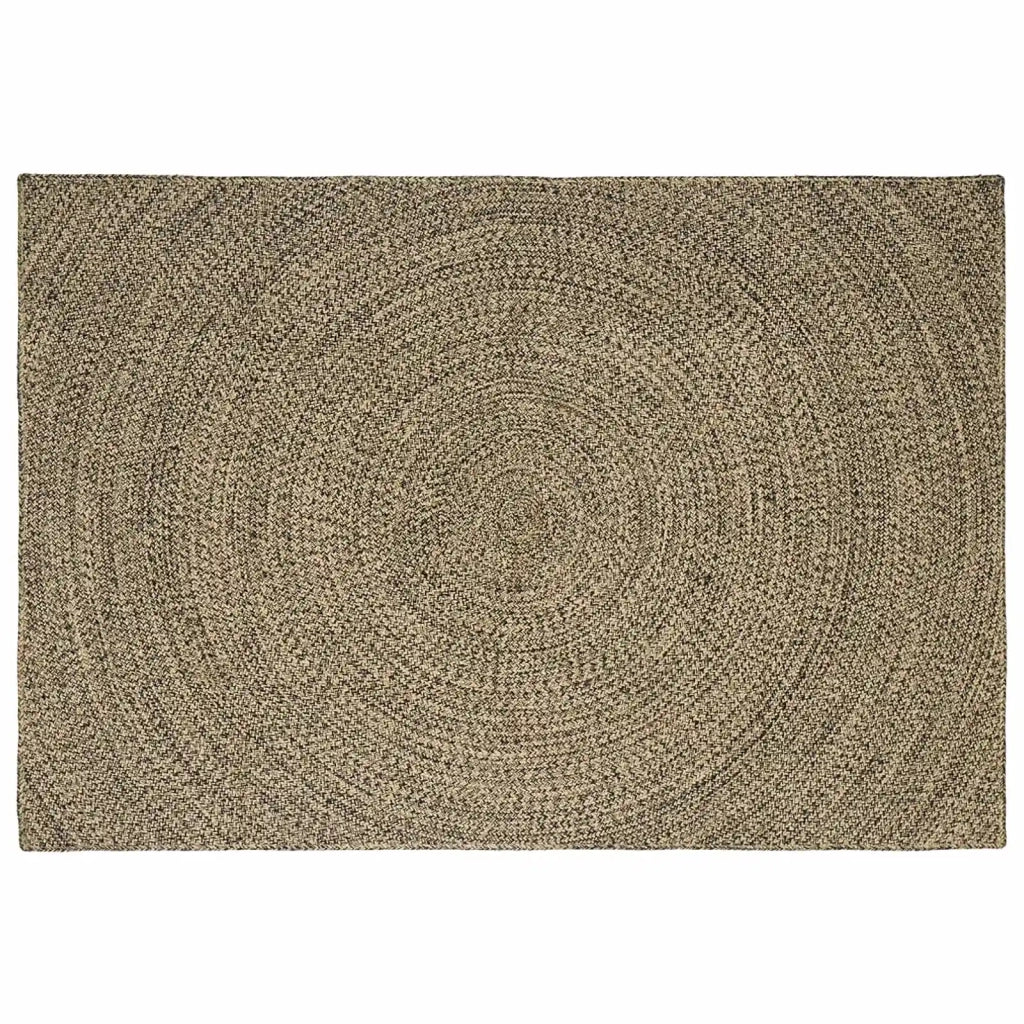 Tappeti per area | Tappeti a zone Naturale e Nero 240 x 340 cm Juta