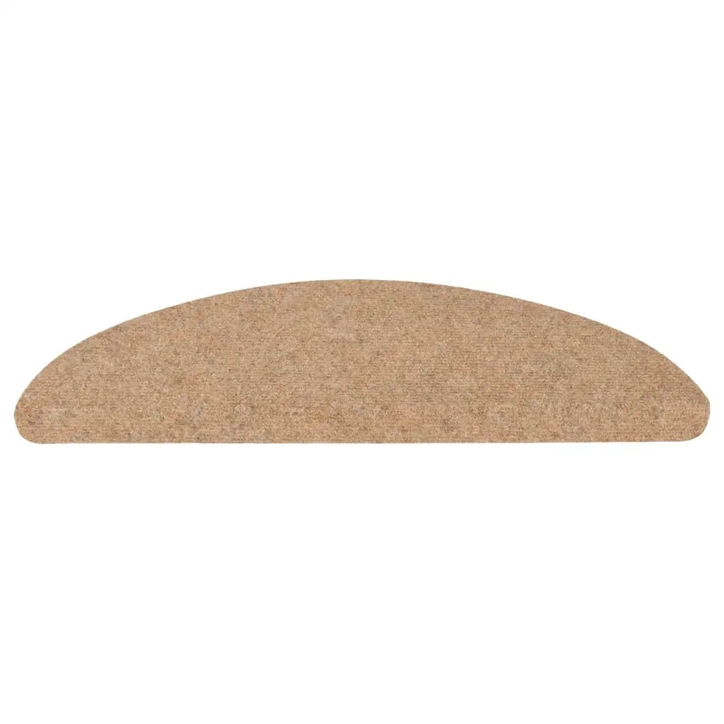 Tappetini Autoadesivi per Scale 20 pz | Gradini per Scale Beige 56x17x3 cm