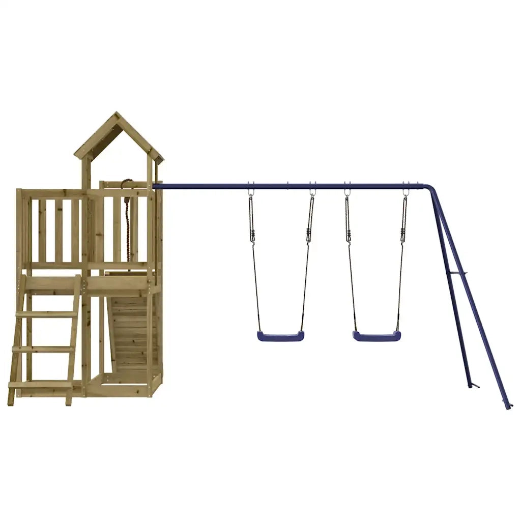 Set da Gioco da Esterno in Legno di Pino Impregnato 3155839