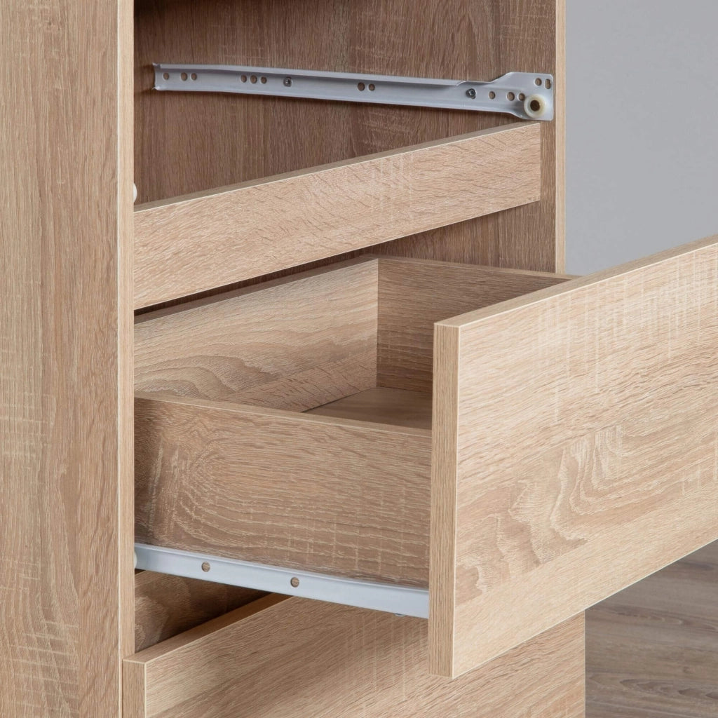 Cassettiera AKORD K140 Sonoma Quercia 138 cm 6 cassetti 138x40x77 cm