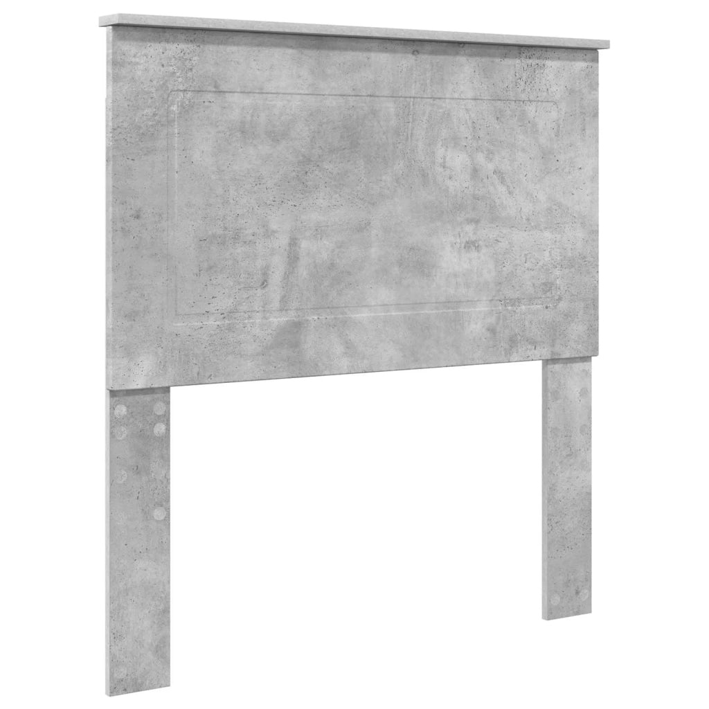 Letto singolo | Letto per adulti | Struttura del letto con cassetto Grigio cemento 90 x 190 cm