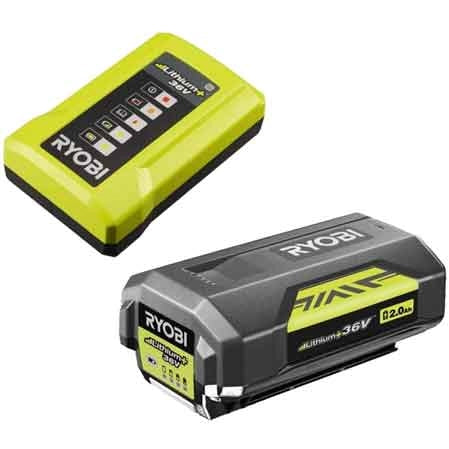 KIT ENERGY BATTERIA E CARICABATTERIA 'RY36BC17A-120' RYOBI 36V 2,0Ah - RYOBI