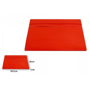 Trade Shop - Set 2 Pezzi Cartelline Porta Documenti Cartellina Molla Custodia Rossa 68208 -