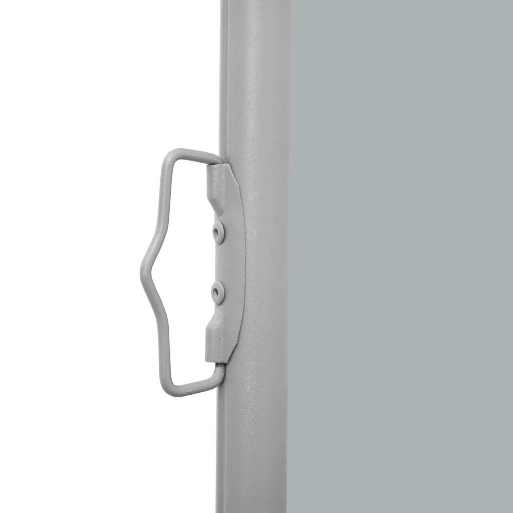 Tenda da sole laterale retrattile 600x160 cm grigia 02_0007385