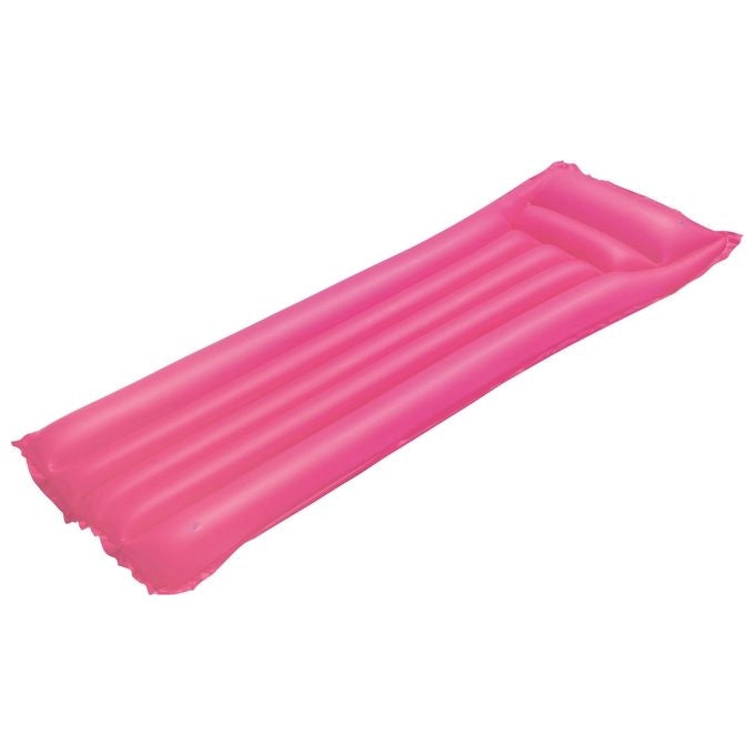 Bestway 36385 Ecomat Materassino Gonfiabile 183x69 cm con Cuscino Vinile Portata 90 Kg colore Assortiti