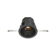 Maytoni Faretto Incasso Wise 1 luce LED integrato nero alluminio