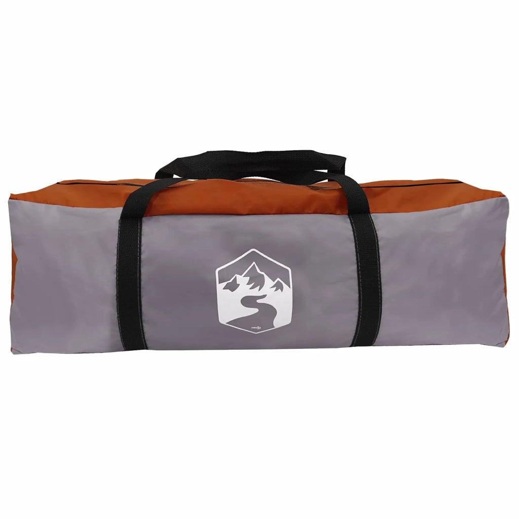 Tenda a tunnel Grigio e arancione 475 x 220 x 192 cm