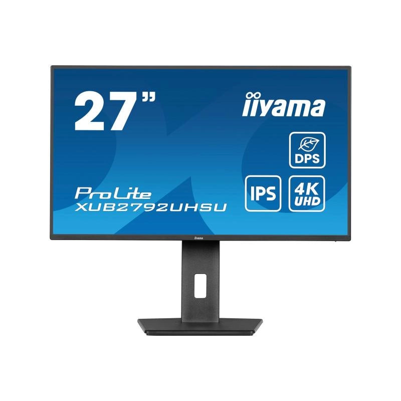 Iiyama prolite xub2792uhsu-b6 monitor pc 68,6 cm (27") 3840 x 2160 pixel 4k ultra hd led nero - 154973