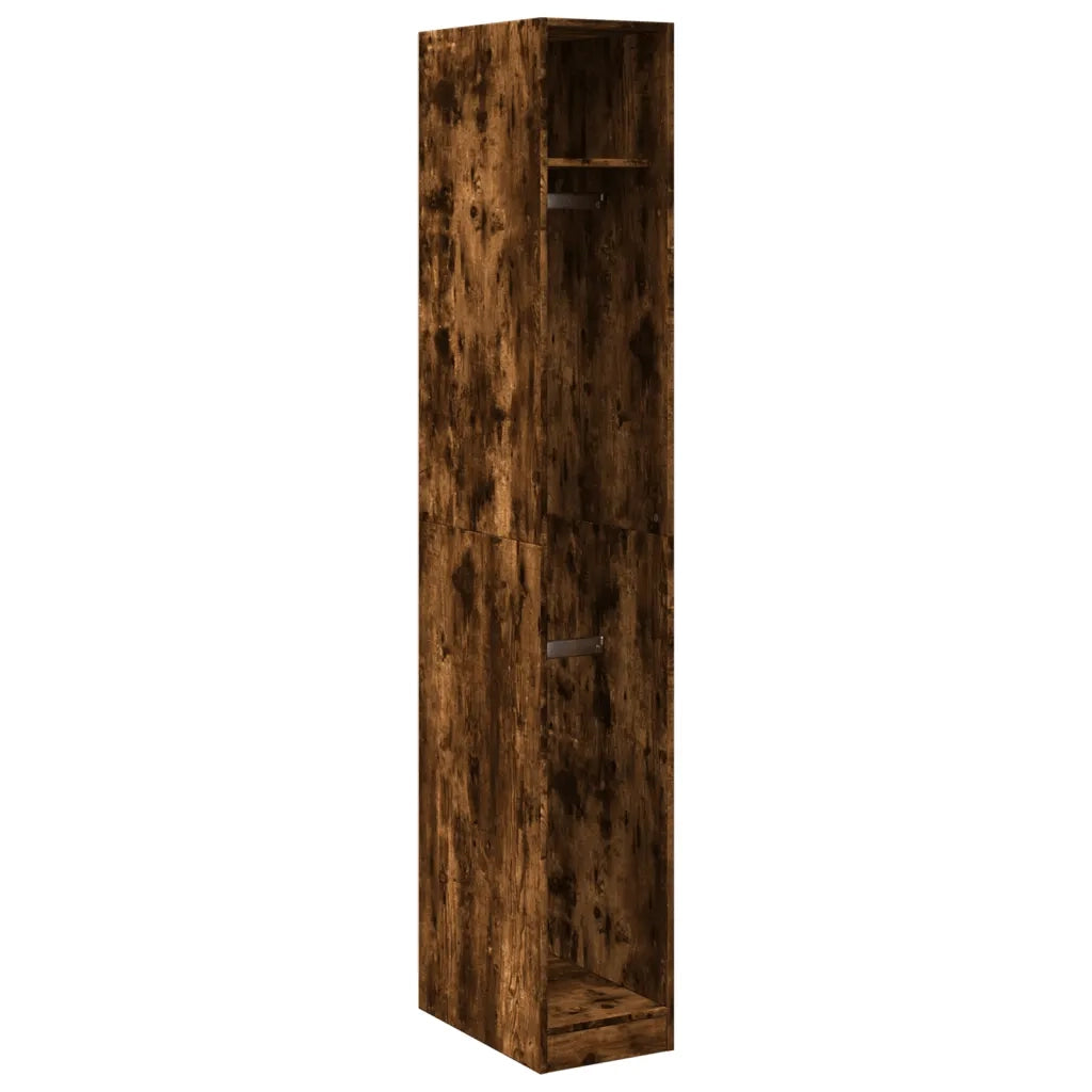 Armadio Rovere Fumo 30x50x200 cm in Legno Multistrato CFW3350273