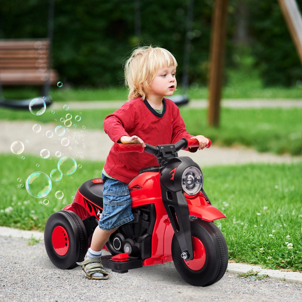 Moto Elettrica Bambini 6V ¨C Xylo ¨C Con Musica e Bolle, 2,5-3 km/h, 2-5 Anni