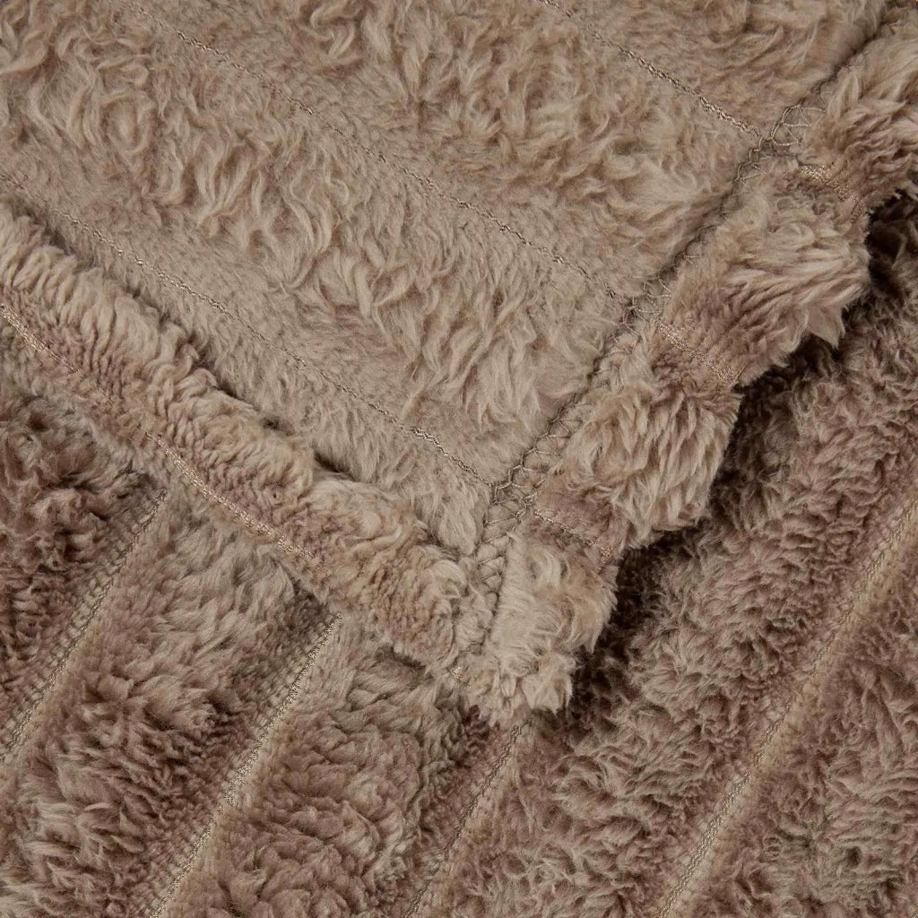Coperte da Pile 6 pcs Cammello 270 x 240 cm Panno 42016872