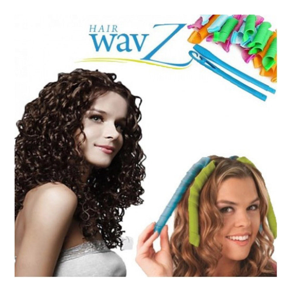 Trade Shop - Arriccia Capelli Donna Mossi Crea Boccoli Bigodini Ricci Acconciatura Hair Wavz -
