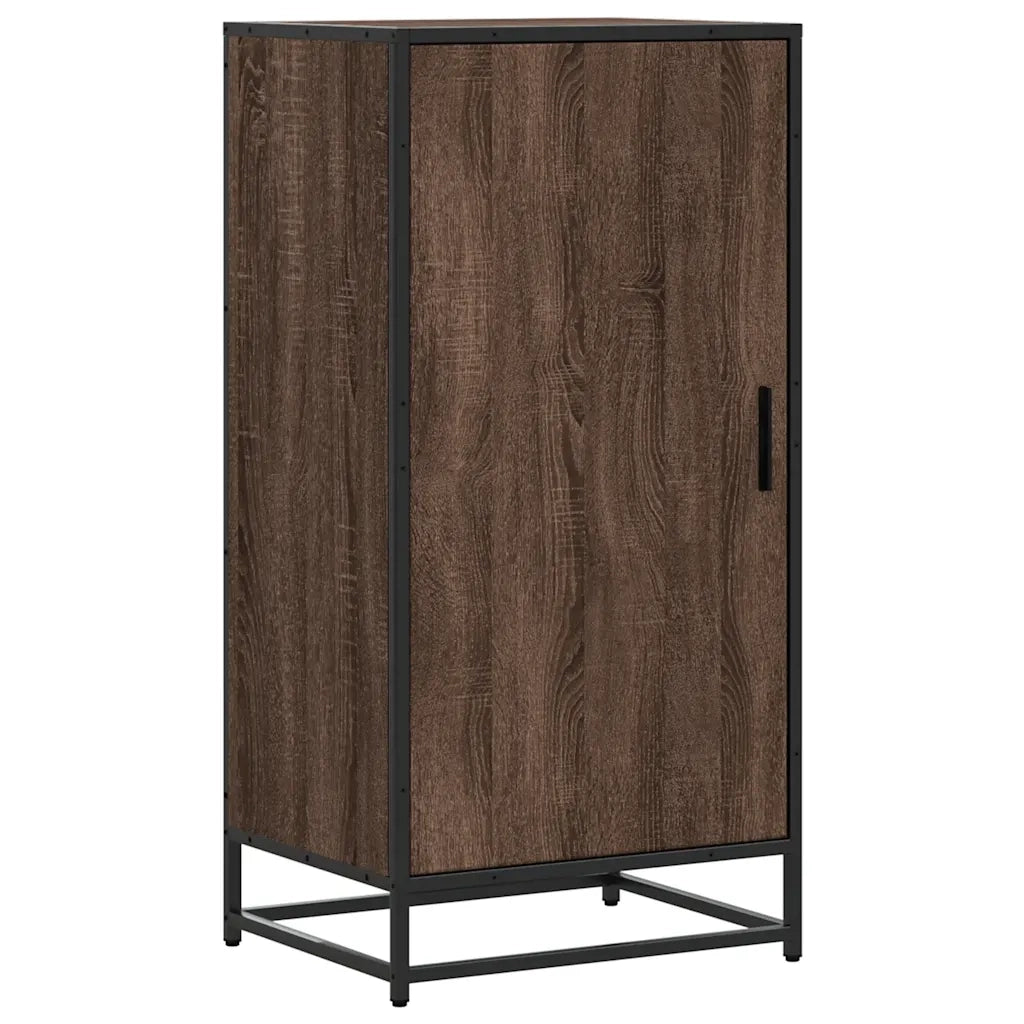 Scarpiera | Mobile per scarpe Rovere Marrone 48x38x97,5 cm in Legno Multistrato