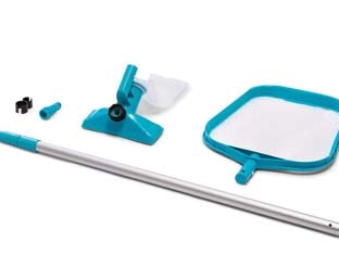 KIT MANTENIMENTO E PULIZIA PER PISCINE STANDARD  peso kg.1,06 (28002)    INTEX