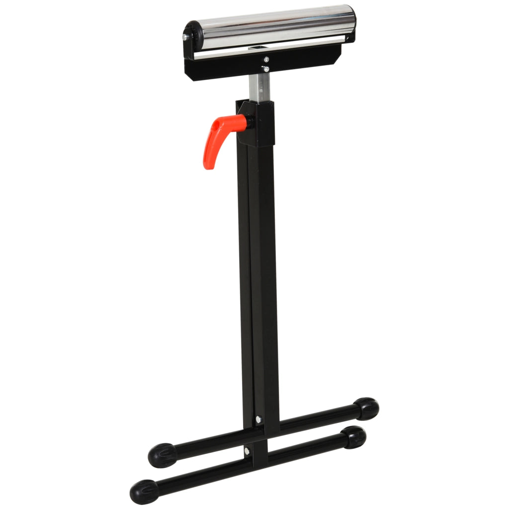 Tavolo da lavoro pieghevole con rullo ¨C Minimal ¨C Nero, 68-110 cm