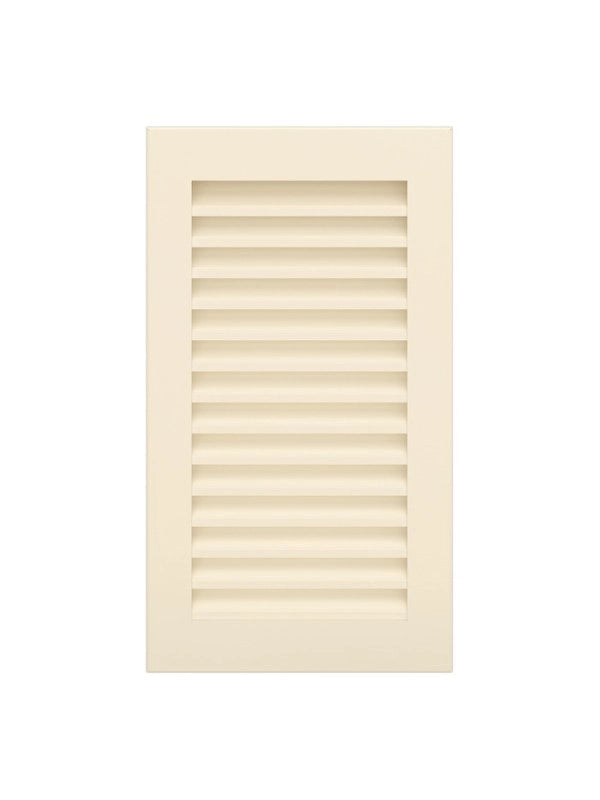 Griglia di ventilazione per camino Crema- Hide Verticale 30x17
