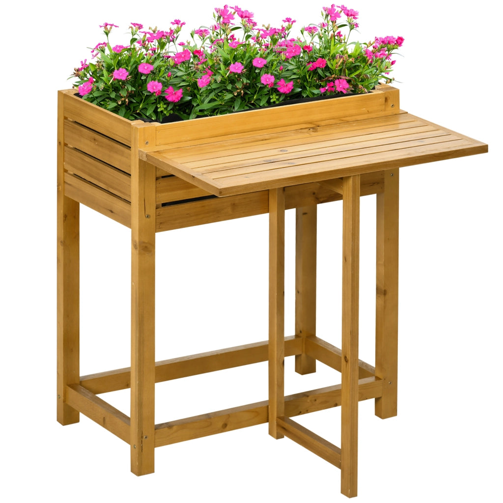 Letto da giardino ¨C zephmum ¨C marrone 64x63x74.5 cm