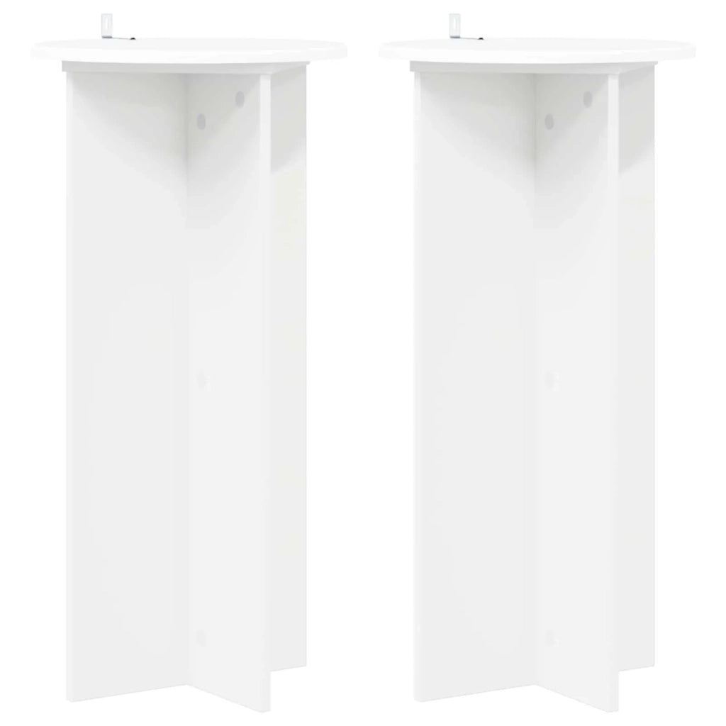 Supporto per piante | Sostegno per piante 2 pz Bianco ?40 x 80 cm