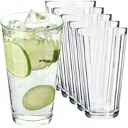 Bicchieri KADAX per bevande, whisky, succhi di frutta, set da 6 bicchieri, 360 ml