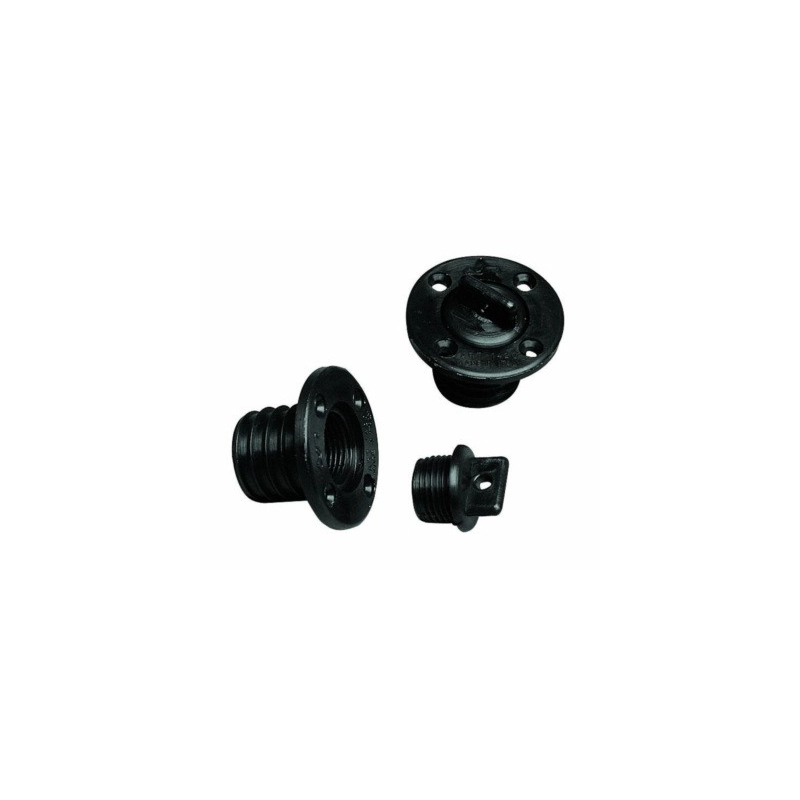 TAPPO NYLON NERO SCARICO ACQUA